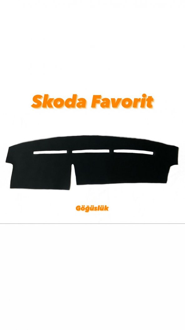 SKODA FAVORİT HALI KUMAŞ TORPİDO KORUYUCU ÖRTÜ