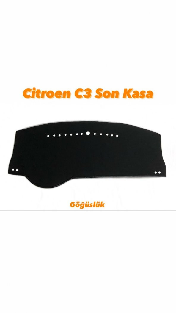 CİTROEN C3 SON KASA HALI KUMAŞ TORPİDO KORUYUCU ÖRTÜ ürün görseli