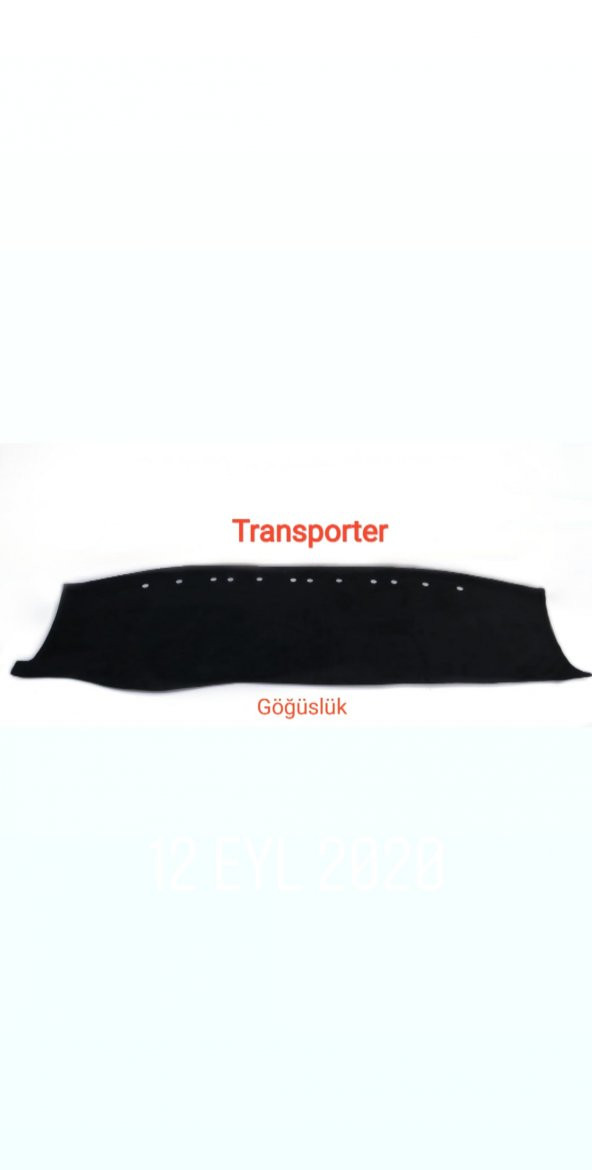 TRANSPORTER DERİ KAPİTONE KUMAŞ TORPİDO KORUYUCU ÖRTÜ