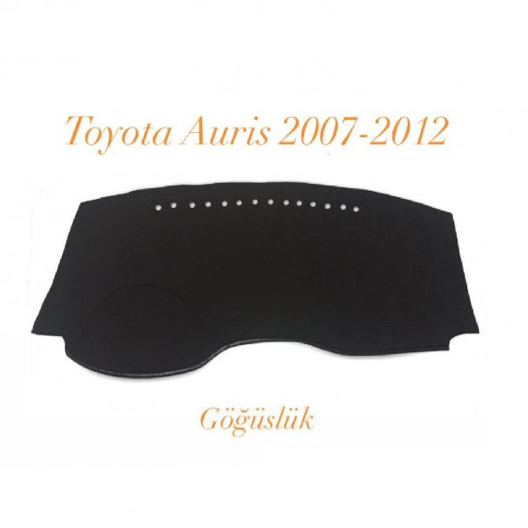 TOYOTA AURİS 2007-2012 ARASI DERİ KAPİTONE KUMAŞ TORPİDO KORUYUCU ÖRTÜ - 1