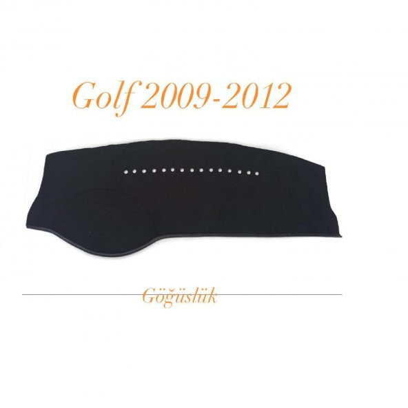 GOLF 2009-2012 ARASI DERİ KAPİTONE KUMAŞ TORPİDO KORUYUCU ÖRTÜ ürün görseli