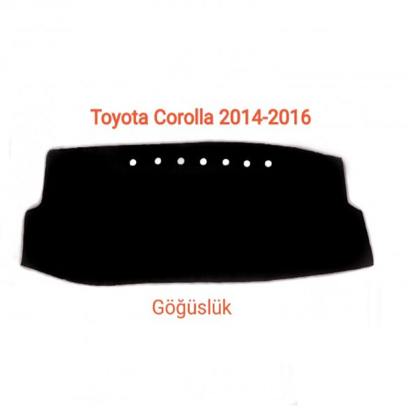 TOYOTA COROLLA 2014-2016 ARASI HALI KUMAŞ TORPİDO KORUYUCU ÖRTÜ ürün görseli