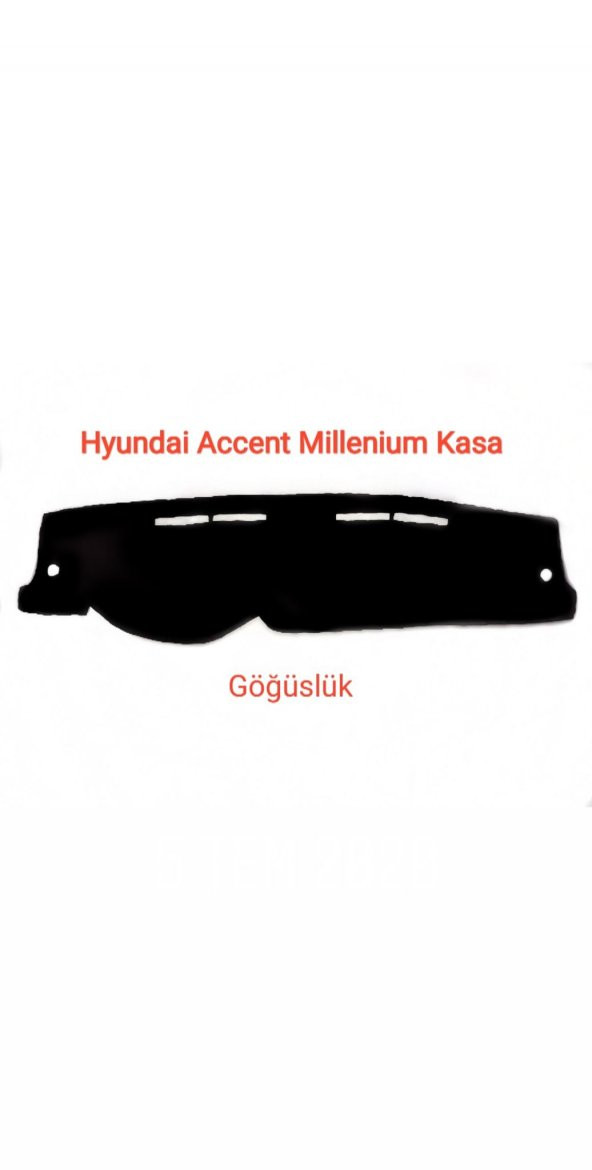 HYUNDAİ ACCENT MİLLENİUM KASA HALI KUMAŞ TORPİDO KORUYUCU ÖRTÜ