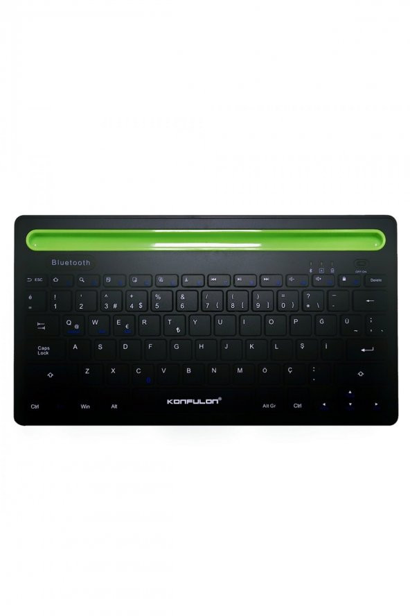 Konfulon V4 Bluetooth 5.0 Standlı Türkçe Q Klavye - 4