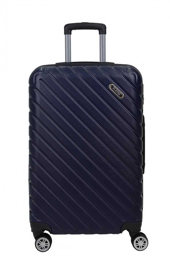 Elatae Orta Boy Valiz Lacivert Pro Abs 1001 - Resim 2