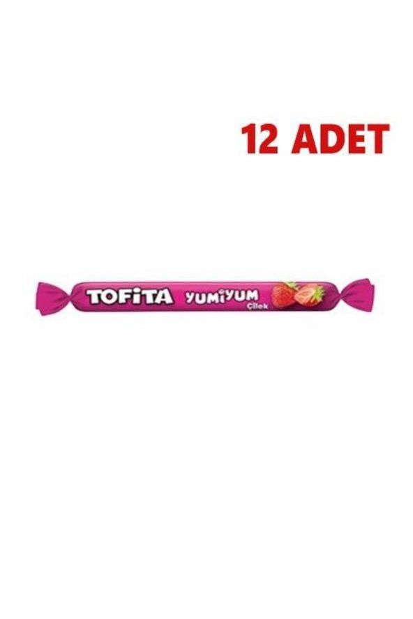 Tofita Yumiyum Çilek (12 Adet)