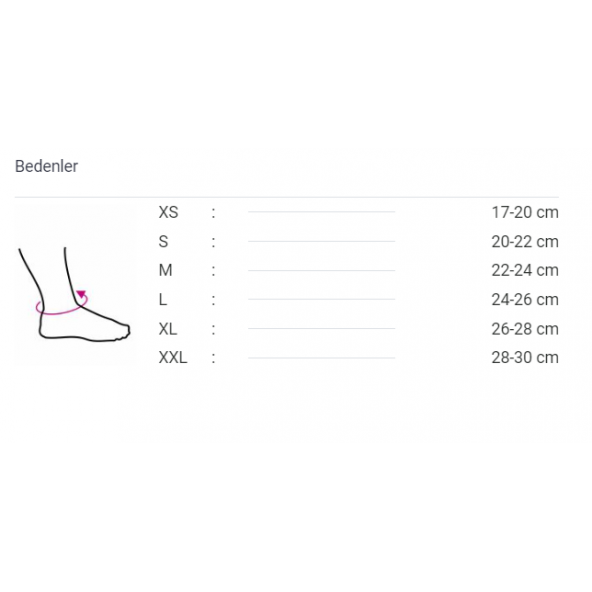 Orthocare 7530 Ankle support light Ayak bilekliği - 3