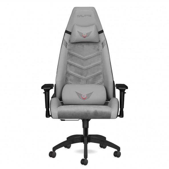 Calitte Profesyonel Kumaş Oyuncu Koltuğu - Titan TT PRO Aytaşı - Gri - 2