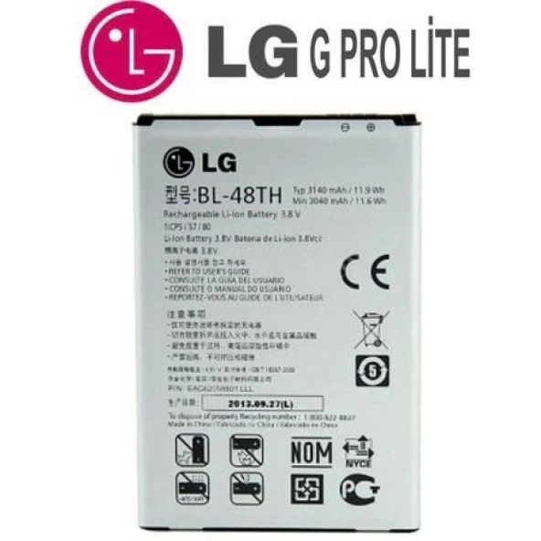 Lg BL-48TH G Prolite Batarya Pil Orjinal