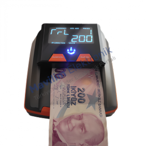 Bill Counter AL-130 F9 SahtePara Kontrol Makinesi 5 Ülke Parası - 4