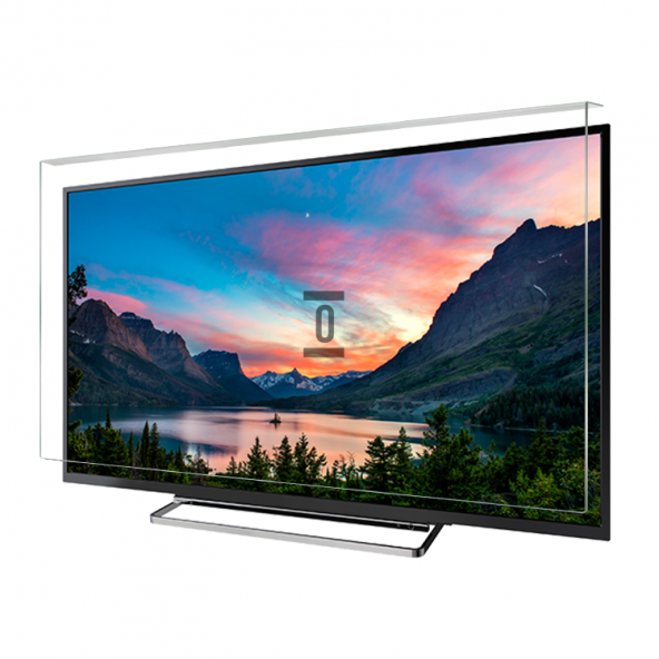 Bestomark Kristalize Panel LG 50UP75006LF Tv Ekran Koruyucu Düz (Flat) Ekran