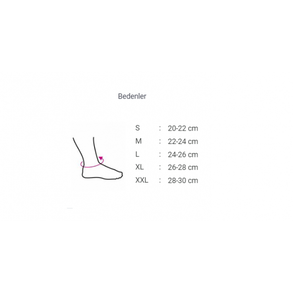 Orthocare 7630 Malleocare Flex Ayak bilekliği (malleol destekli) - 3