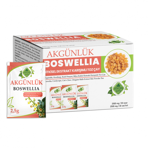 Boswellia Saşe (Bitkisel ekstrakt karışımlı toz çay)
