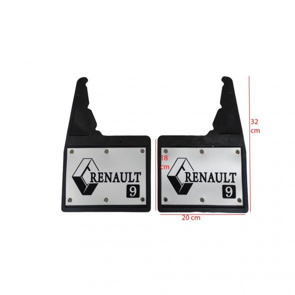 Renault 9 Broadway Spring Fairway Uyumlu Perçinli 2li Paçalık Tozluk Çamurluk REN1RZ036YD - 3