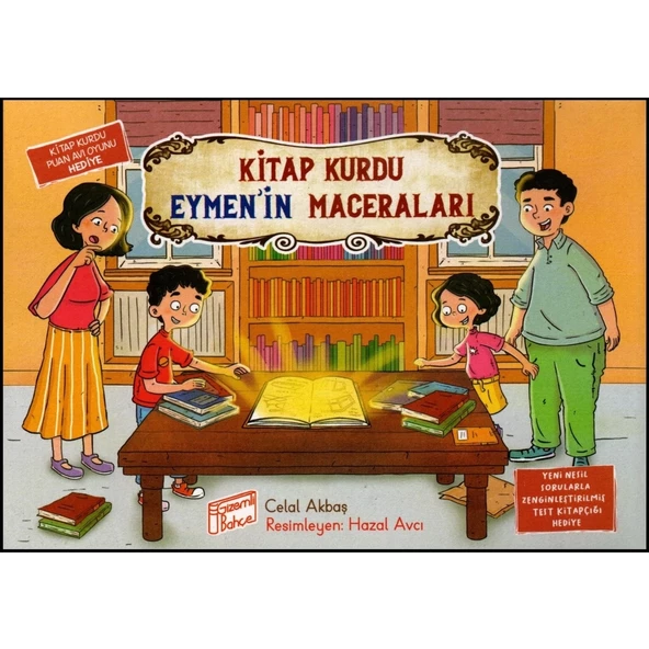 3. ve 4. Sınıf Hikaye Kitabı Seti Kitap Kurdu Eymen'in Maceraları 10 Kitap