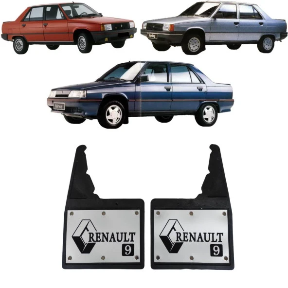Renault 9 Broadway Spring Fairway Uyumlu Perçinli 2li Paçalık Tozluk Çamurluk REN1RZ036YD - 2