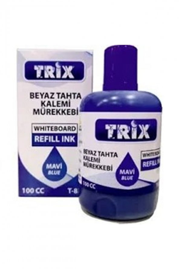 TRİX T-839 Mavi Tahta Kalem Mürekkebi 100 Cc