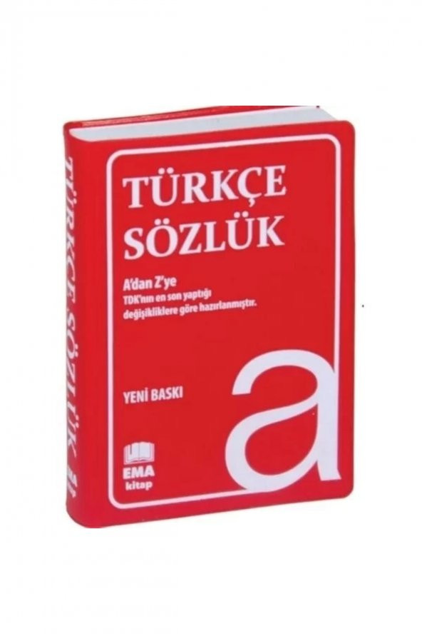 Ema Kitap Ema Yayınları Türkçe Sözlük Adan Zye Tdk Uyumlu Cep Boy - 1