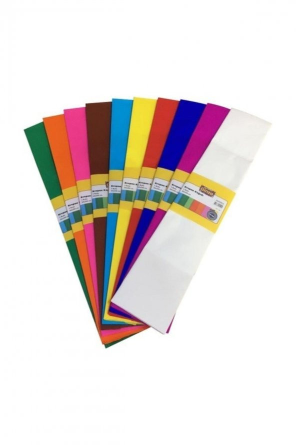 Ginza Krapon Kağıdı Karışık 10 renk ürün görseli