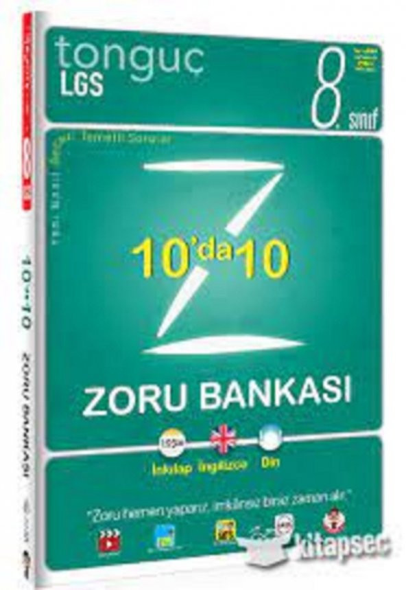 8.Sınıf 10 da 10 Zoru Bankası Tonguç Akademi