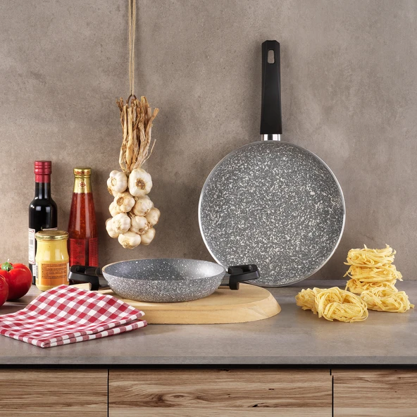 Schafer Eternal 2 li Sahan 20 Cm+Tava 26 Cm-Gri - 2