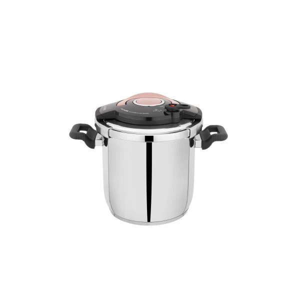 Schafer Cooky Düdüklü Tencere 7 L- Siyah/Rosegold - 2