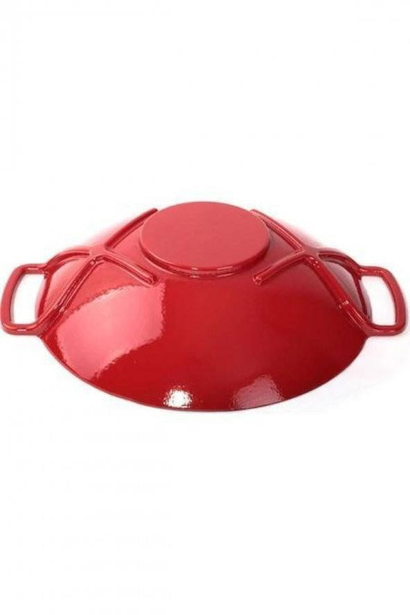 Sürel 5789 Wok Tava 35 Cm Kırmızı - 2