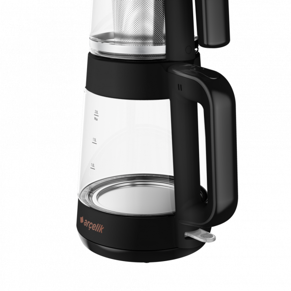ARÇELİK CM 6964 SİYAH CAM ÇAY MAKİNESİ - 4