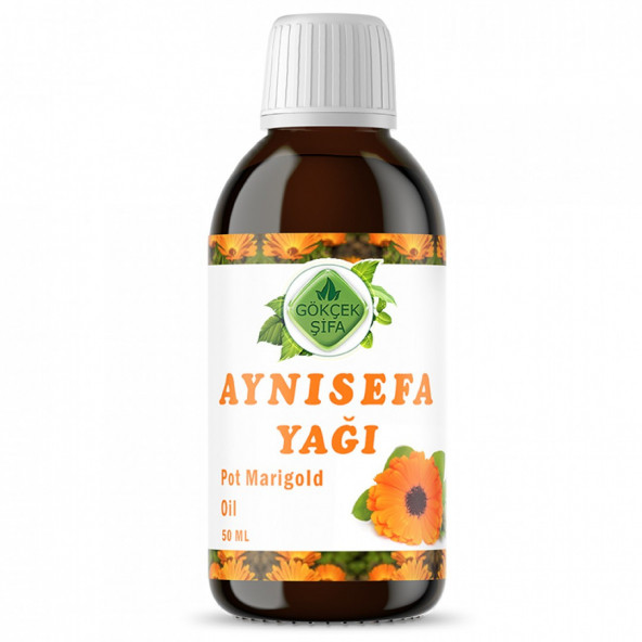 Pot Marigold Oil (Aynısefa Yağı) 50 ml.