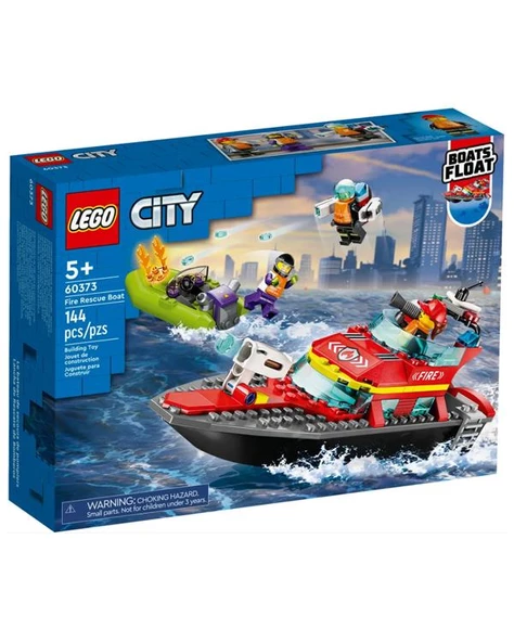 Lego City İtfaiye Kurtarma Teknesi 60373