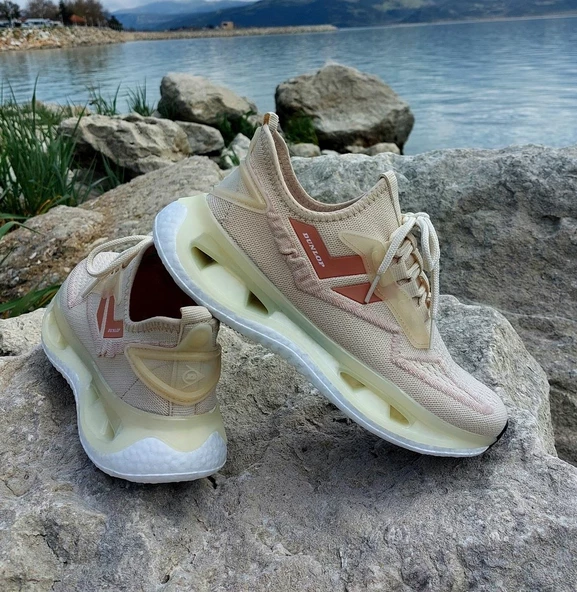 Dunlop 2357-2356 Bej Air Yumuşak Taban Erkek Spor Ayakkabı - 7