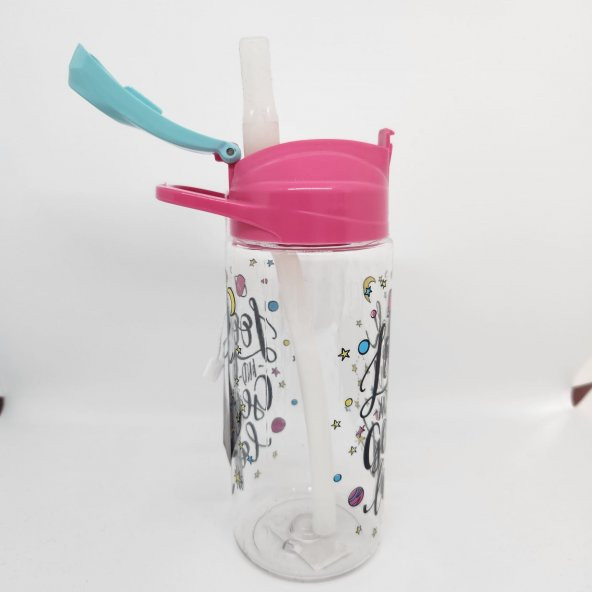 Gıpta Super Pipetli 500CC Tritan Matara Pembe - 4