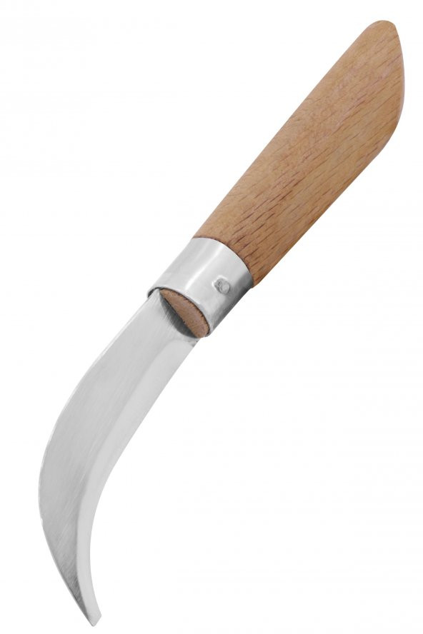 10 Adet Bayram Aşı Bıçağı Ahşap Saplı Bağ Budama Bıçağı Paslanmaz Ceviz Aşı Ekipmanı 22Cm No:3 - 3