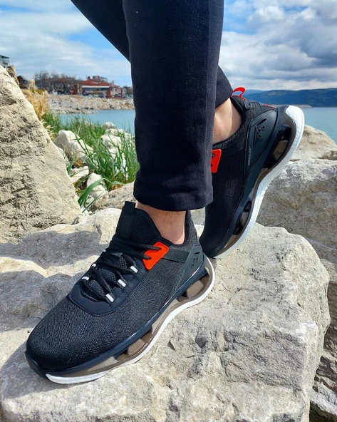 Dunlop 2240 Siyah Renk Air Taban Fuspetli Erkek Spor Ayakkabı - 6