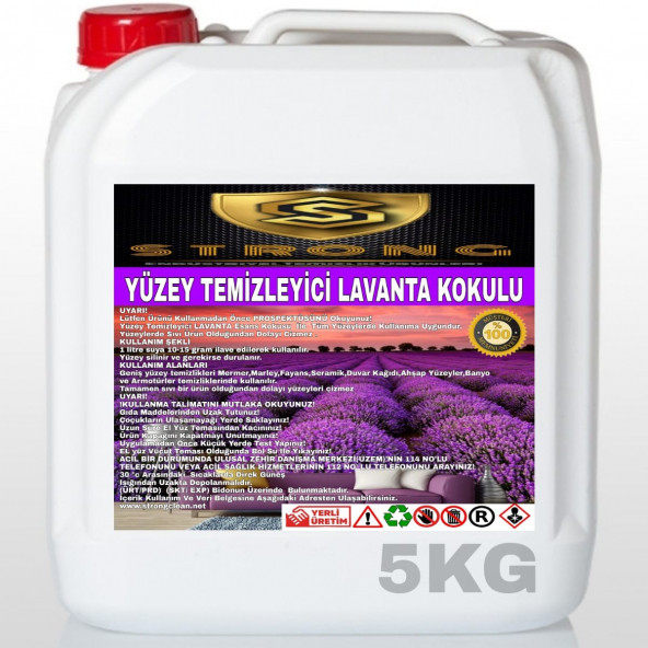 STRONG YÜZEY TEMİZLEYİCİ LAVANTA 5KG