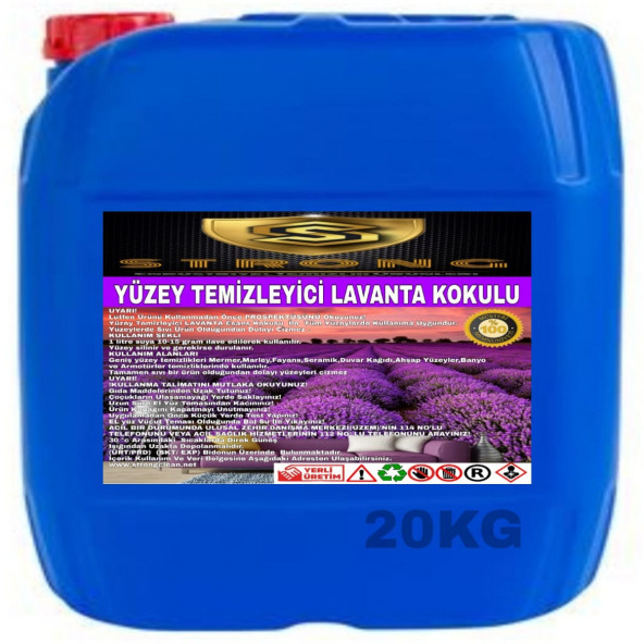 STRONG YÜZEY TEMİZLEYİCİ LAVANTA 20KG
