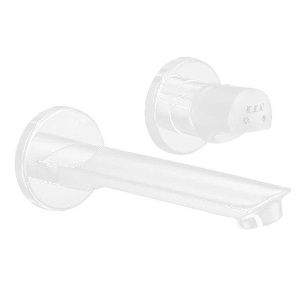 Eca Myra Ankastre Lavabo Bataryası Sıva Üstü Mat Beyaz 102167603C4-YY