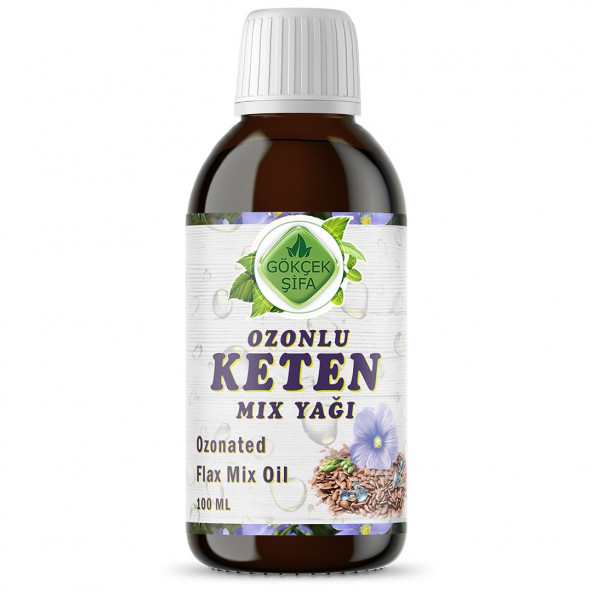 Ozonlu Keten Mix Yağı 100 ML