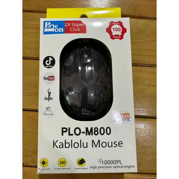 PALEON M800 KABLOLU MAUS MOUSE - 2
