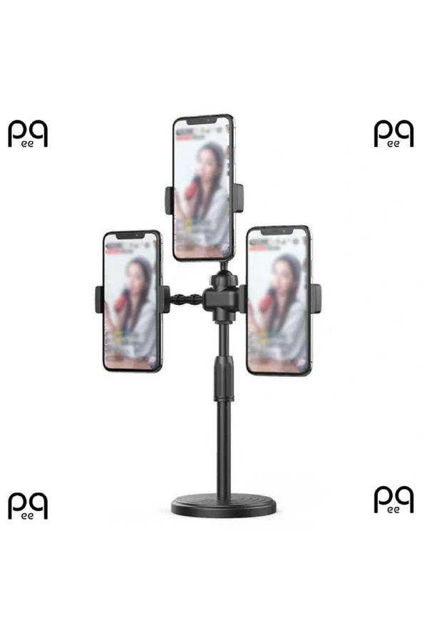Peeq 3 Telefonu Birlikte Tutabilen 360° Konumlandırılabilir Telefon Standı