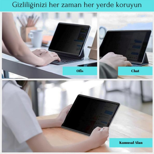 Peeq Ipad Pro 12.9 2021 M1 Tablet Hayalet Full Glue Temperli Ekran Koruyucu - 5