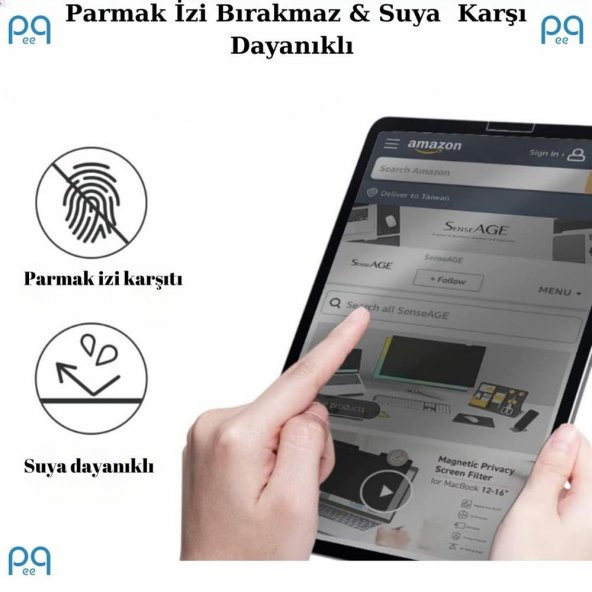 Peeq İpad 9.7 İnç (6.Nesil) 2018 Paper Like Kağıda Yazma Hissi Veren Ekran Koruyucu - 2