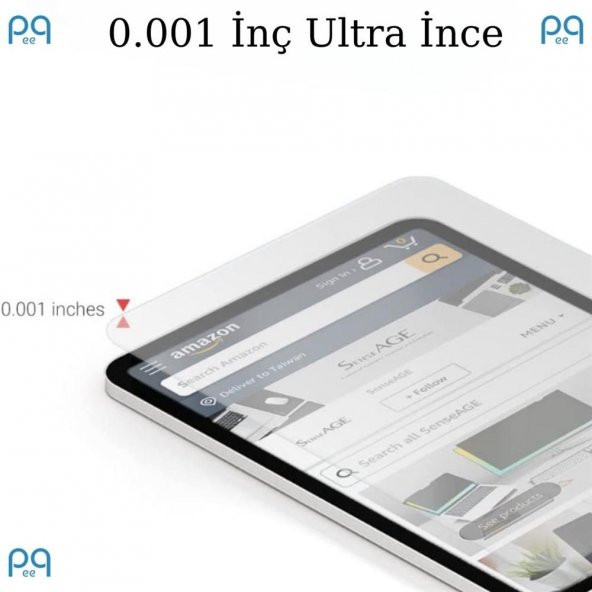 Peeq İpad 9.7 İnç (6.Nesil) 2018 Paper Like Kağıda Yazma Hissi Veren Ekran Koruyucu - 3