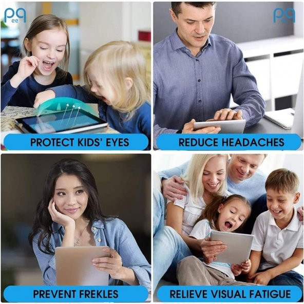 Peeq İpad 10.2 İnç 2021 (9.Nesil) Blue Nano Parmak İzi Bırakmaz Ekran Koruyucu - 2