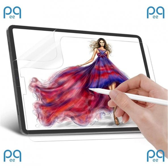 Peeq Apple iPad Pro 11 İnç 2021 3. Nesil Paper Like Kağıda Yazma Hissi Veren Ekran Koruyucu