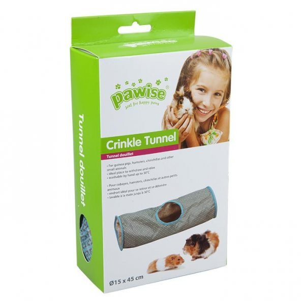 Pawise Kemirgen Yuva Hışırdayan Folyolu Tünel 15*45 Cm