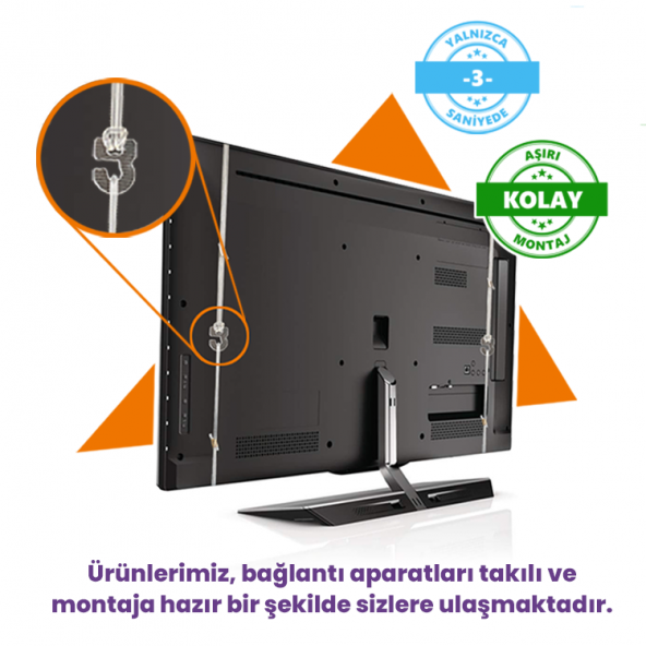 Bestomark Kristalize Panel Awox 3282ST Uydu Alıcılı Tv Ekran Koruyucu Düz (Flat) Ekran