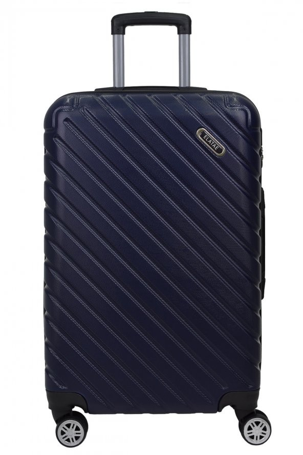 Elatae 3lü Valiz Seti Lacivert Pro Abs 1001 - 3