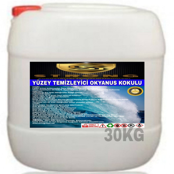 STRONG YÜZEY TEMİZLEYİCİ OKYANUS 30KG