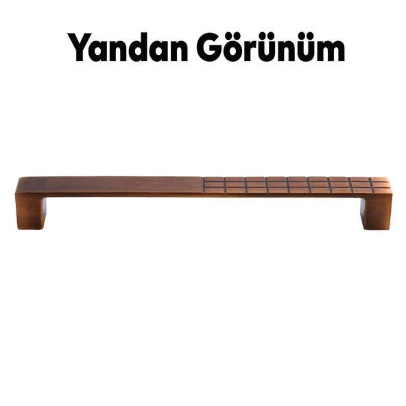 Bihter Eskitme Antik Bakır 160 mm Metal Mobilya Mutfak Çekmece Dolap Dolabı Kulpu Kulbu Kulpları - 6